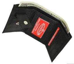GENUINE LEATHER KIDS SMALL TRIFOLD/MONEY WALLET BY MARSHAL